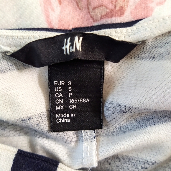 H&M Navy Stripes Nautical Summer Racerback Dress - Picture 5 of 5